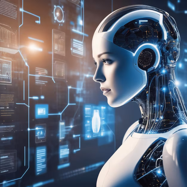 Illustration for artificial intelligence and machine learning